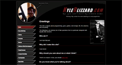 Desktop Screenshot of kyleblizzard.com